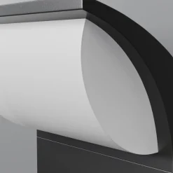 Sklep Kaja Kinkiet elewacyjny w czarnym kolorze O446WL-L7GF3K z serii STOCK