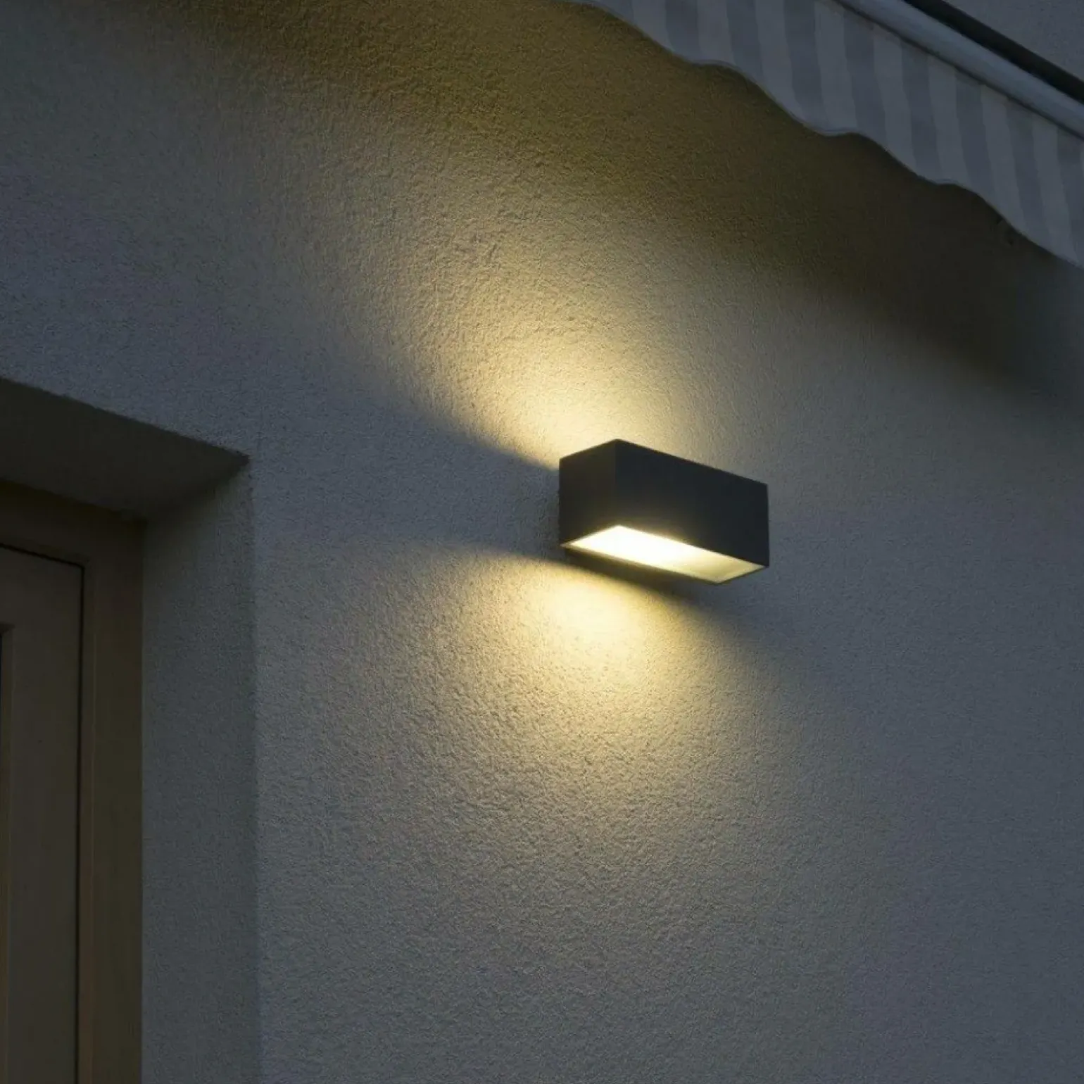 Sklep Kaja Kinkiet elewacyjny z gwintem E27, nad drzwi ZN-K100 z serii ZEN | Kaja Oświetlen