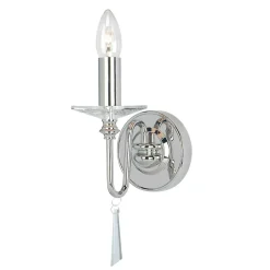 Sklep Kaja Kinkiet, kolor polerowanego niklu FP1-POL-NICKEL z serii FINSBURY PARK