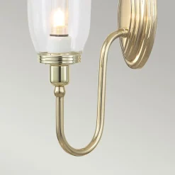 Sklep Kaja Kinkiet, kolor polerowany mosiądz BATH-BLAKE2-PB z serii BLAKE