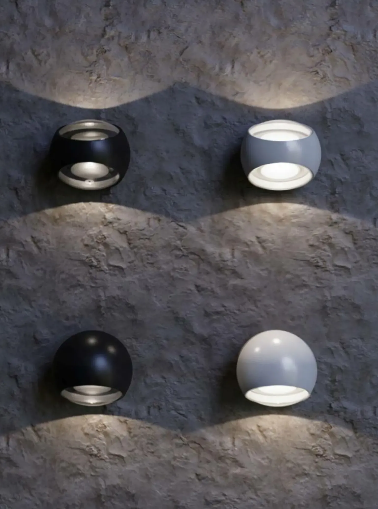 Sklep Kaja Kinkiet LED zewnętrzny dwustronny O032WL-L6B3K STREAM | Kaja