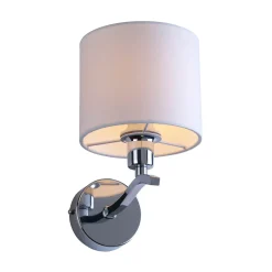 Sklep Kaja Kinkiet na srebrnym ramieniu, do stylowego salonu RLB94103-1 CARMEN