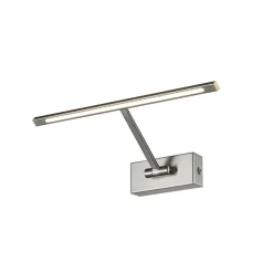 Sklep Kaja Kinkiet nad lustro i obraz 34cm AZ2642 MONALISA SATIN NICKEL | Kaja