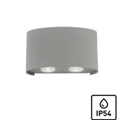 Sklep Kaja Kinkiet ogrodowy, 4 źródła LED 9487-21 z serii CARLO | Kaja