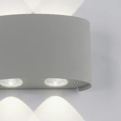 Sklep Kaja Kinkiet ogrodowy, 4 źródła LED 9487-21 z serii CARLO | Kaja