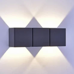 Sklep Kaja Kinkiet ogrodowy w formie trzech kubików 9658-13 z serii MARCEL | Kaja