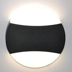 Sklep Kaja Kinkiet ogrodowy w kształcie koła LED K-8143 SITRA | Kaja Oświetlenie