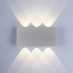 Sklep Kaja Kinkiet ogrodowy świecący w dwóch kierunkach 9488-21 z serii CARLO