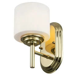 Sklep Kaja Kinkiet, polerowany mosiądz FE-MALIBU1-BATH-PB z serii MALIBU