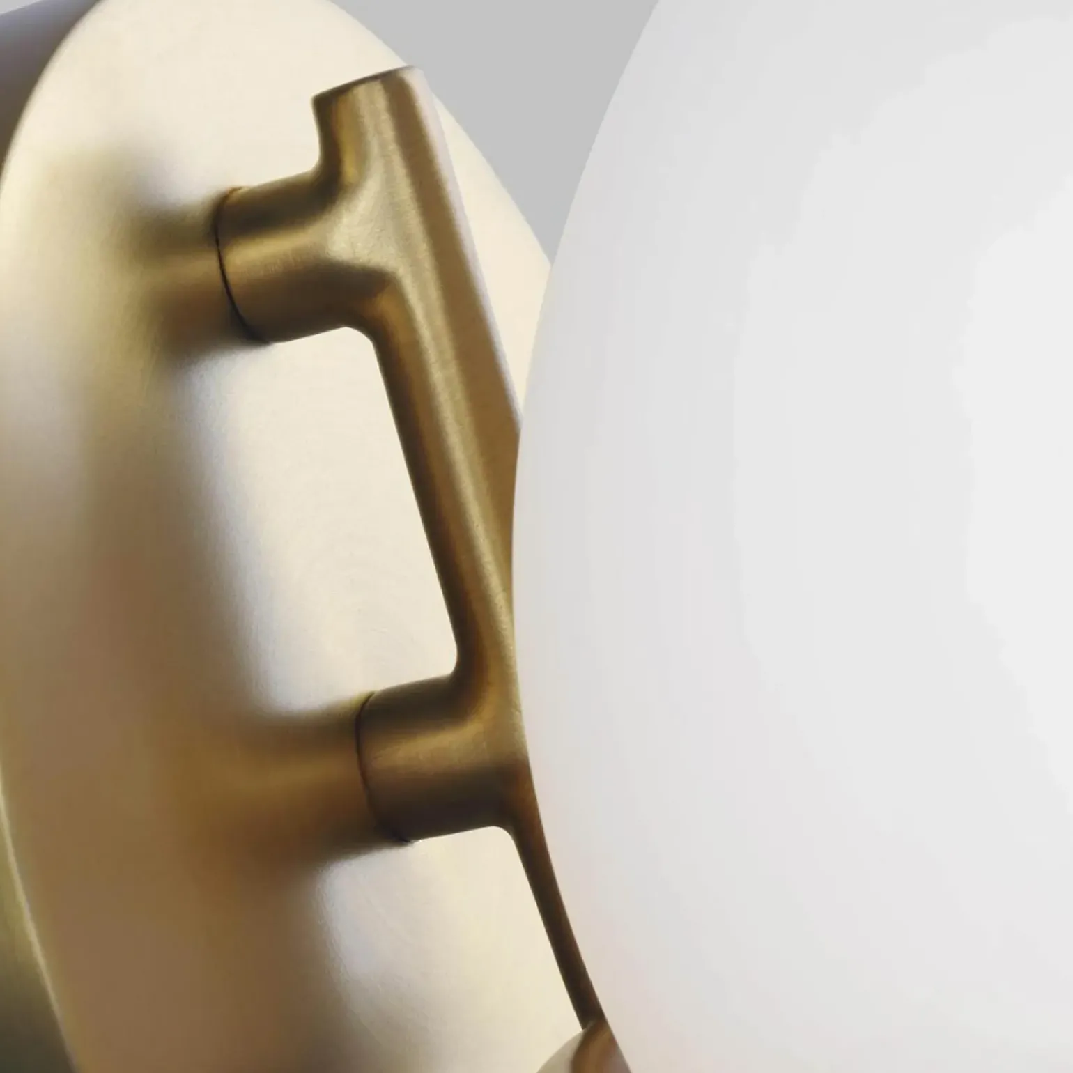 Sklep Kaja Kinkiet, stelaż oksydowany mosiądz FE-APOLLO1-BB z serii APOLLO