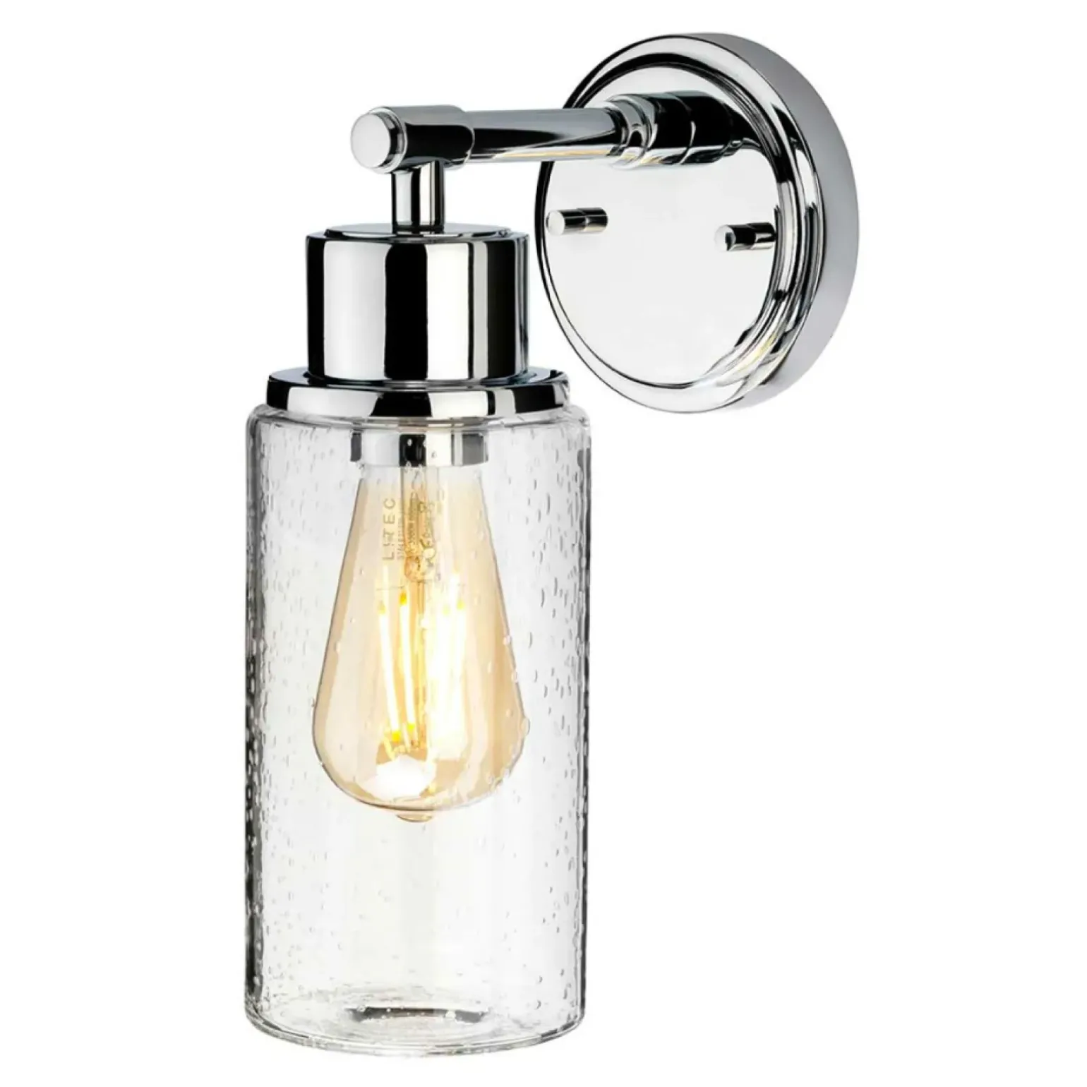 Sklep Kaja Kinkiet, szkło z pęcherzykami BATH-MORVAH1-PC z serii MORVAH