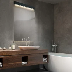 Sklep Kaja Kinkiet techniczny listwa LED 120cm GS-LWA-18W BK CCT IBROS | Kaja