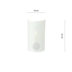 Sklep Kaja Kinkiet w formie półokrągłego abażuru 1147/K1 ASTON | Kaja Oświetlenie