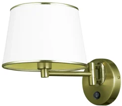 Sklep Kaja Kinkiet w kolorze antycznego złota 21-01279 IBIS | Kaja Oświetlenie