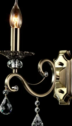 Sklep Kaja Kinkiet w kolorze mosiądzu RC247-WL-01-R GRACE | Kaja Oświetlenie