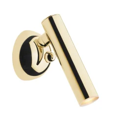 Sklep Kaja Kinkiet w kolorze złotym, tuba LED W0461-01A-F7F7 LOYA | Kaja