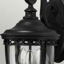 Sklep Kaja Kinkiet w nurcie klasycznym FE-EB2-M-BLK z serii ENGLISH BRIDLE