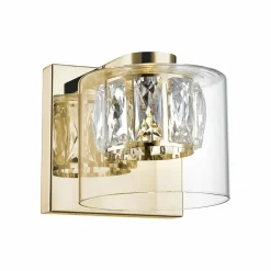 Sklep Kaja Kinkiet w stylu glamour, do sypialni W0389-01A-F7AC GEM | Kaja