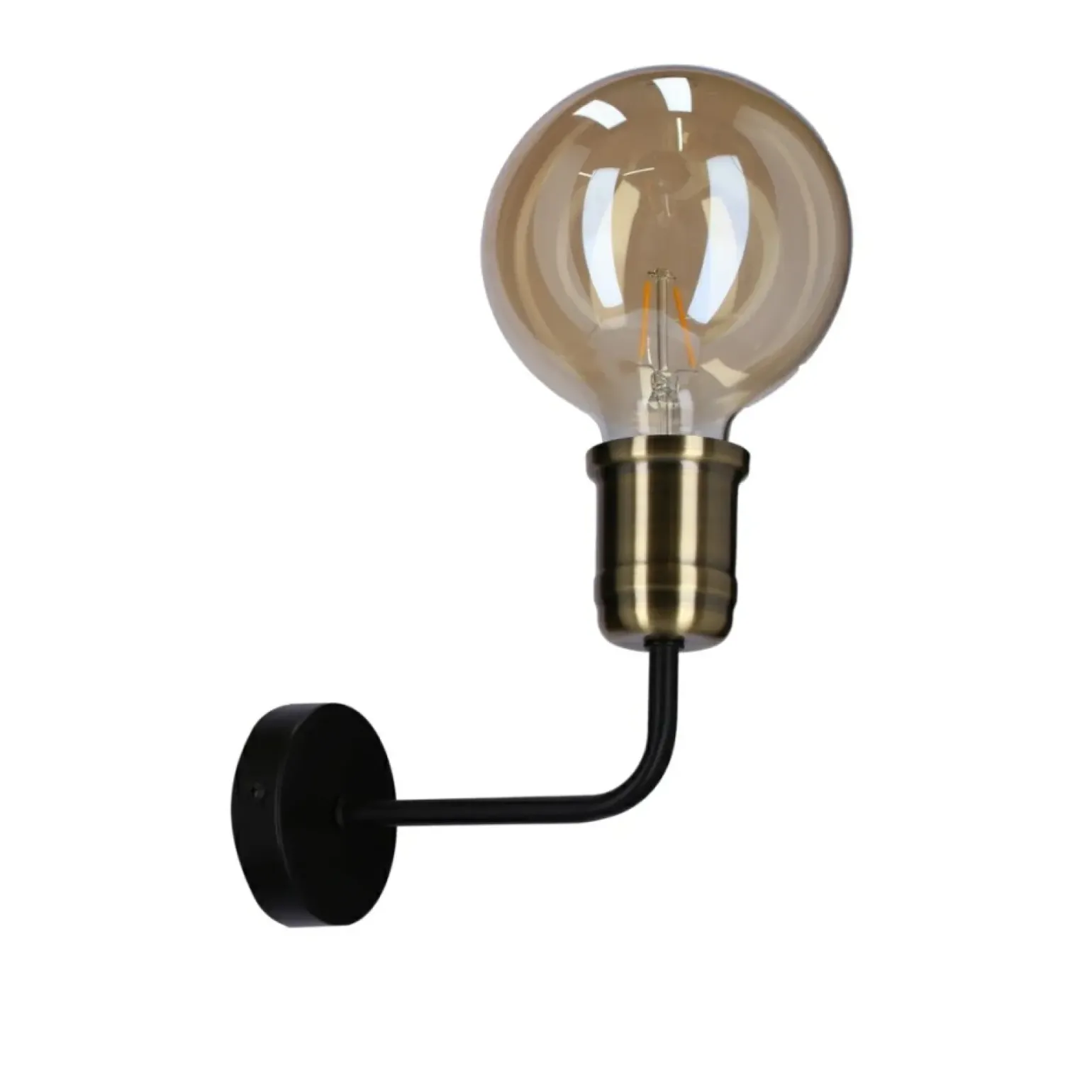 Sklep Kaja Kinkiet w stylu loftowym, bez klosza 21-56160-Z GOLDIE | Kaja