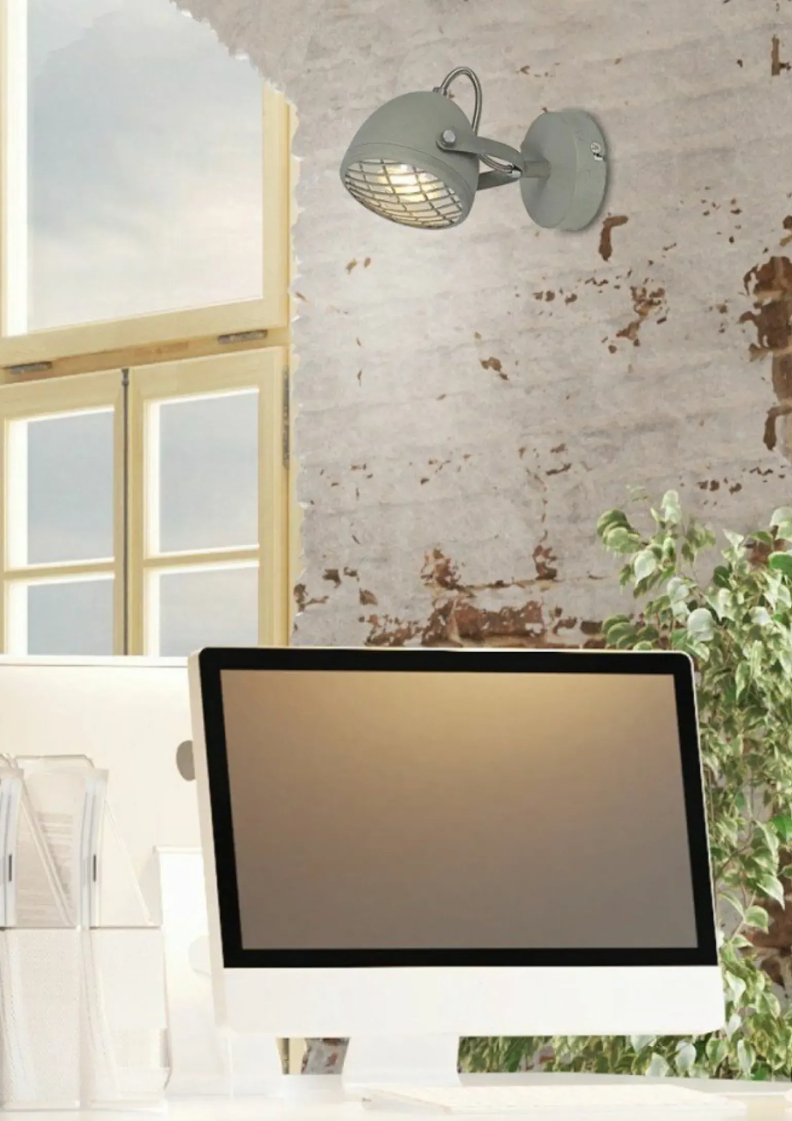 Sklep Kaja Kinkiet w stylu przemysłowym GU10 91-67999 PENT | Kaja Oświetlenie