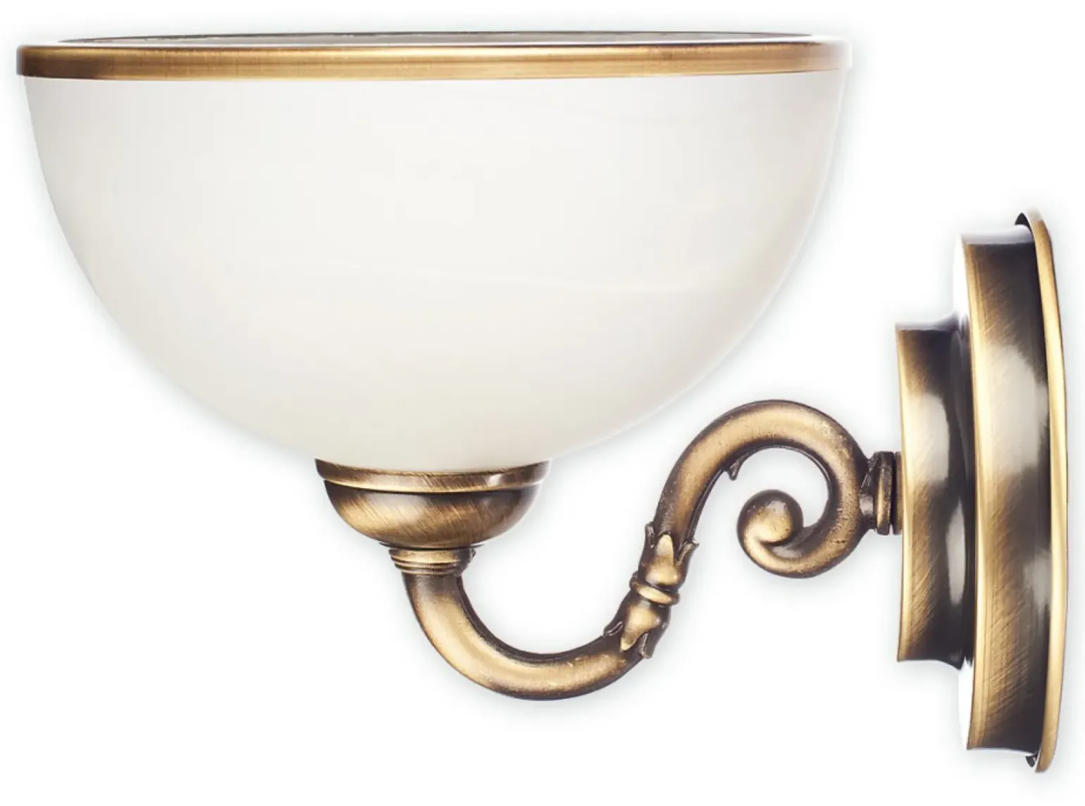 Sklep Kaja Kinkiet w stylu retro, antyczne złoto O2090 K1 PAT SATO | Kaja