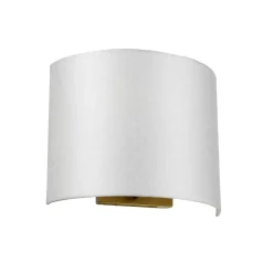 Sklep Kaja Kinkiet z abażurem, kolor mosiądz DL-COOPER-M-IV-AB z serii COOPER