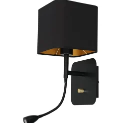 Sklep Kaja Kinkiet z dodatkowym światłem, do sypialni ML6366 NAPOLI | Kaja