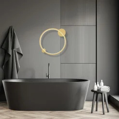 Sklep Kaja Kinkiet z dwoma mocowaniami, szczelność IP44 ML8859 z serii SATURNO | Kaja Oświe