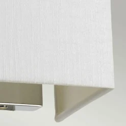 Sklep Kaja Kinkiet z eleganckim abażurem DL-RILEY-S-IV-PC z serii RILEY