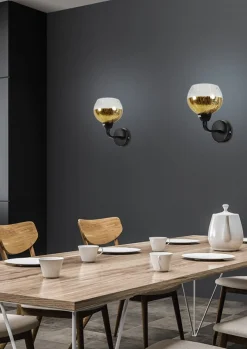 Sklep Kaja Kinkiet z kloszem imitującym pęknięcia 21-57242 CROMINA | Kaja