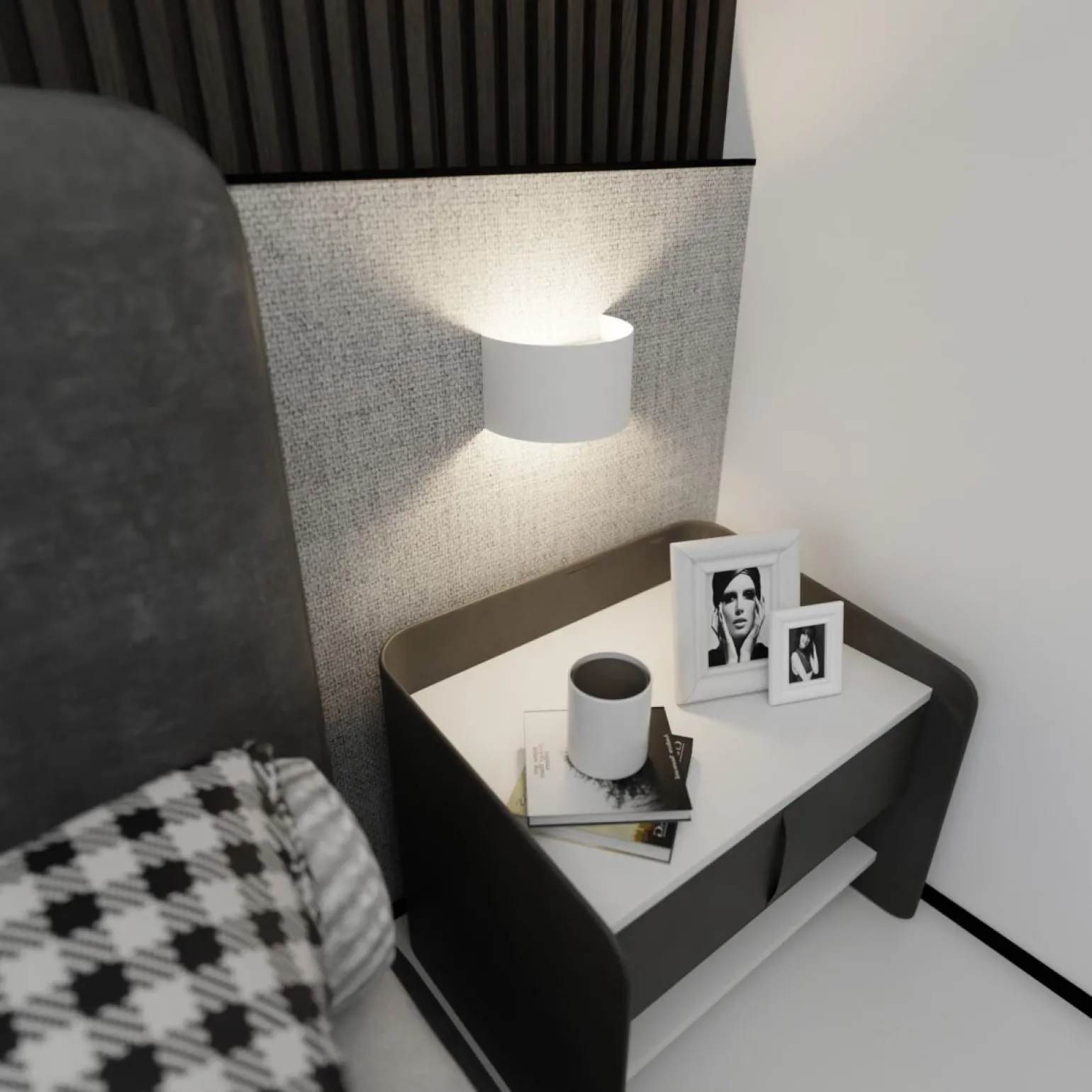 Sklep Kaja Kinkiet z kloszem w kształcie połowy obręczy 950/1 | Kaja Oświetlenie