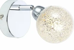 Sklep Kaja Kinkiet z kloszem z gwiazdkami 91-61553 KALEIDOSCOPE | Kaja