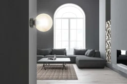 Sklep Kaja Kinkiet z miodowym kloszem i czarną przyścianką 876/K1 | Kaja