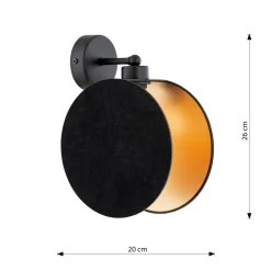 Sklep Kaja Kinkiet z otwartym kloszem, do sypialni 1325/K1 MOTIF | Kaja