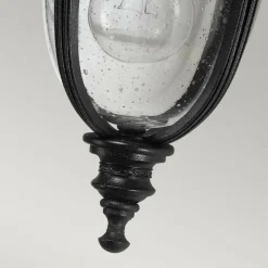 Sklep Kaja Kinkiet z ozdobnym szkłem FE-EB2-S-BLK z serii ENGLISH BRIDLE