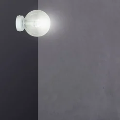 Sklep Kaja Kinkiet z przezroczystym kloszem mały gwint 877/K1 | Kaja Oświetlenie