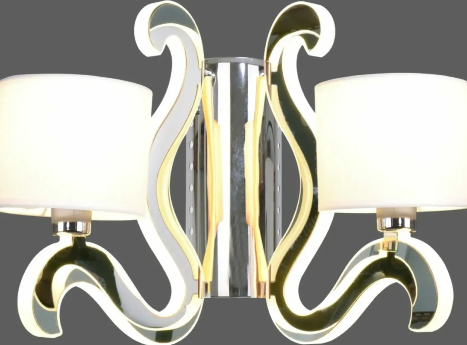 Sklep Kaja Kinkiet z ramionami LED i abażurami 22-33871 AMBROSIA | Kaja