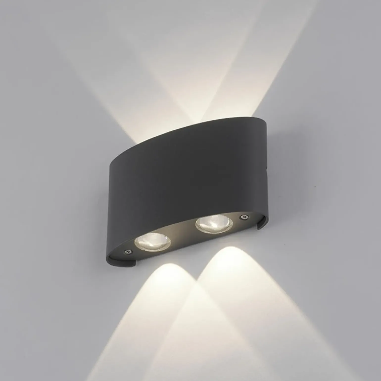 Sklep Kaja Kinkiet zewnętrzny LED w kolorze 9487-13 z serii CARLO | Kaja