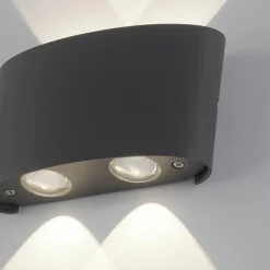 Sklep Kaja Kinkiet zewnętrzny LED w kolorze 9487-13 z serii CARLO | Kaja