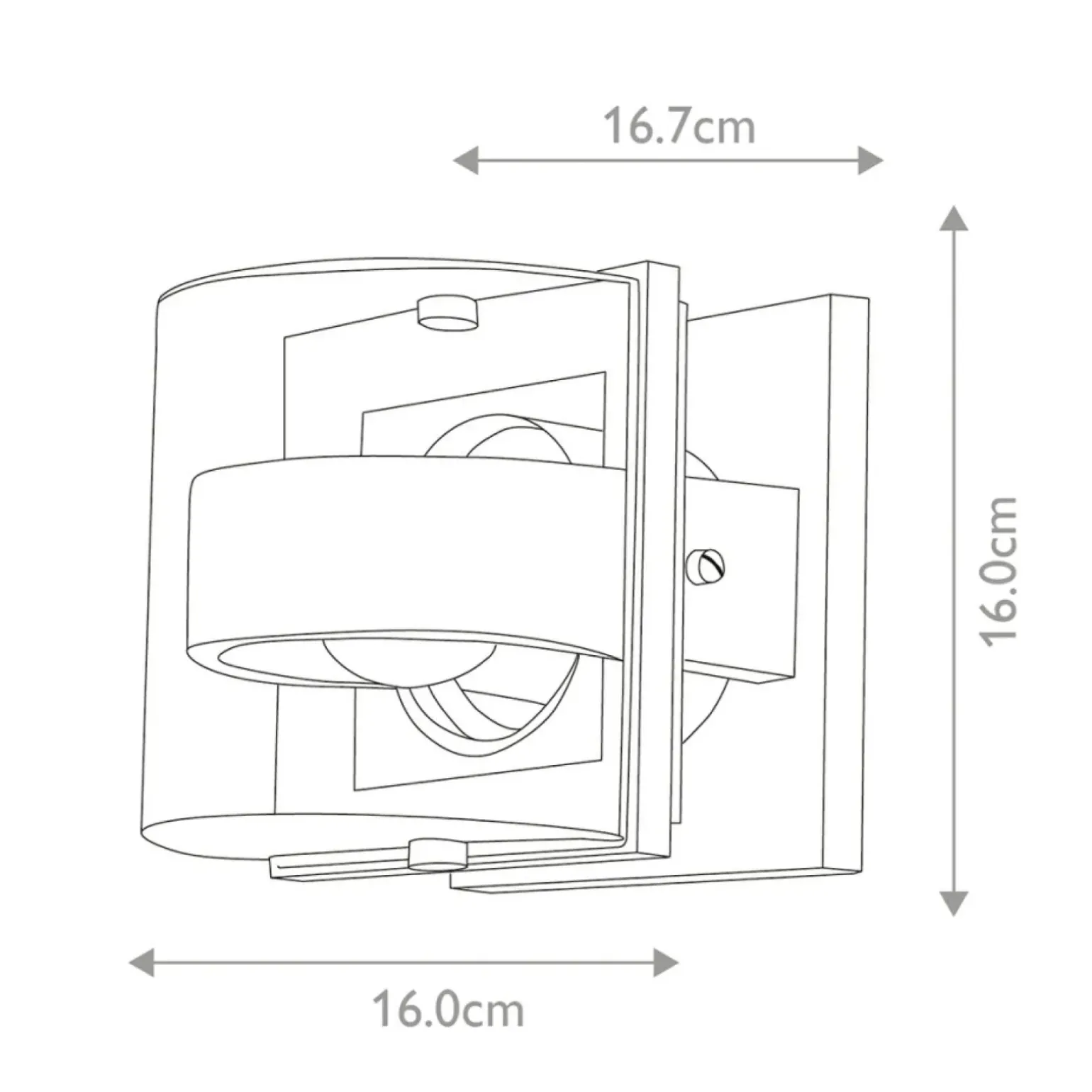 Sklep Kaja Kinkiet zewnętrzny, szczelność IP54 FRIDA-S z serii FRIDA