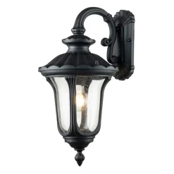 Sklep Kaja Kinkiet zewnętrzny w czarnym kolorze CC2-S-BK z serii CHICAGO