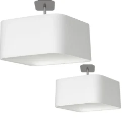 Sklep Kaja Klasyczna, abażurowa lampa sufitowa ML6361 NAPOLI | Kaja Oświetlenie