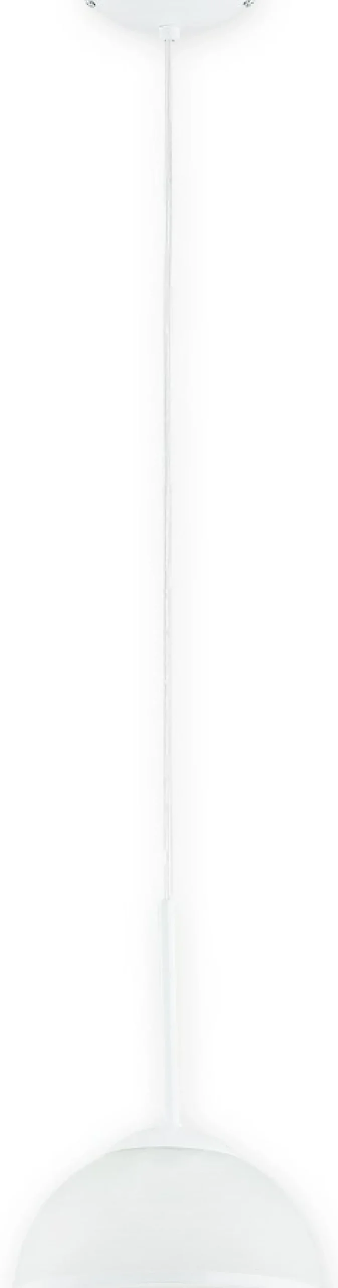 Sklep Kaja Klasyczna biała lampa wisząca 1xE27 O3133 W1 BIA | Kaja Oświetlenie