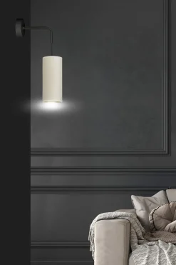 Sklep Kaja Klasyczna lampa ścienna do przytulnej sypialni 1059/K1 BENTE | Kaja