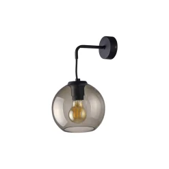 Sklep Kaja Klasyczna lampa ścienna z kloszem, kształt kuli 9132 | Kaja