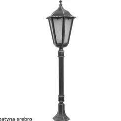 Sklep Kaja Klasyczna lampa ogrodowa, duży gwint K 5002/2/BD 45 z serii RETRO MAXI | Kaja Oś