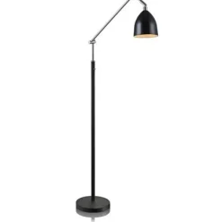 Sklep Kaja Klasyczna lampa podłogowa w czarnej oprawie 105023 | Kaja Oświetlenie