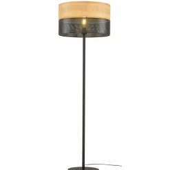 Sklep Kaja Klasyczna lampa podłogowa z abażurem boho TK 5123 z serii NICOL | Kaja