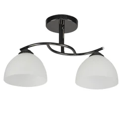 Sklep Kaja Klasyczna lampa sufitowa z białymi kloszami 32-22455 z serii GRACJA | Kaja Oświe