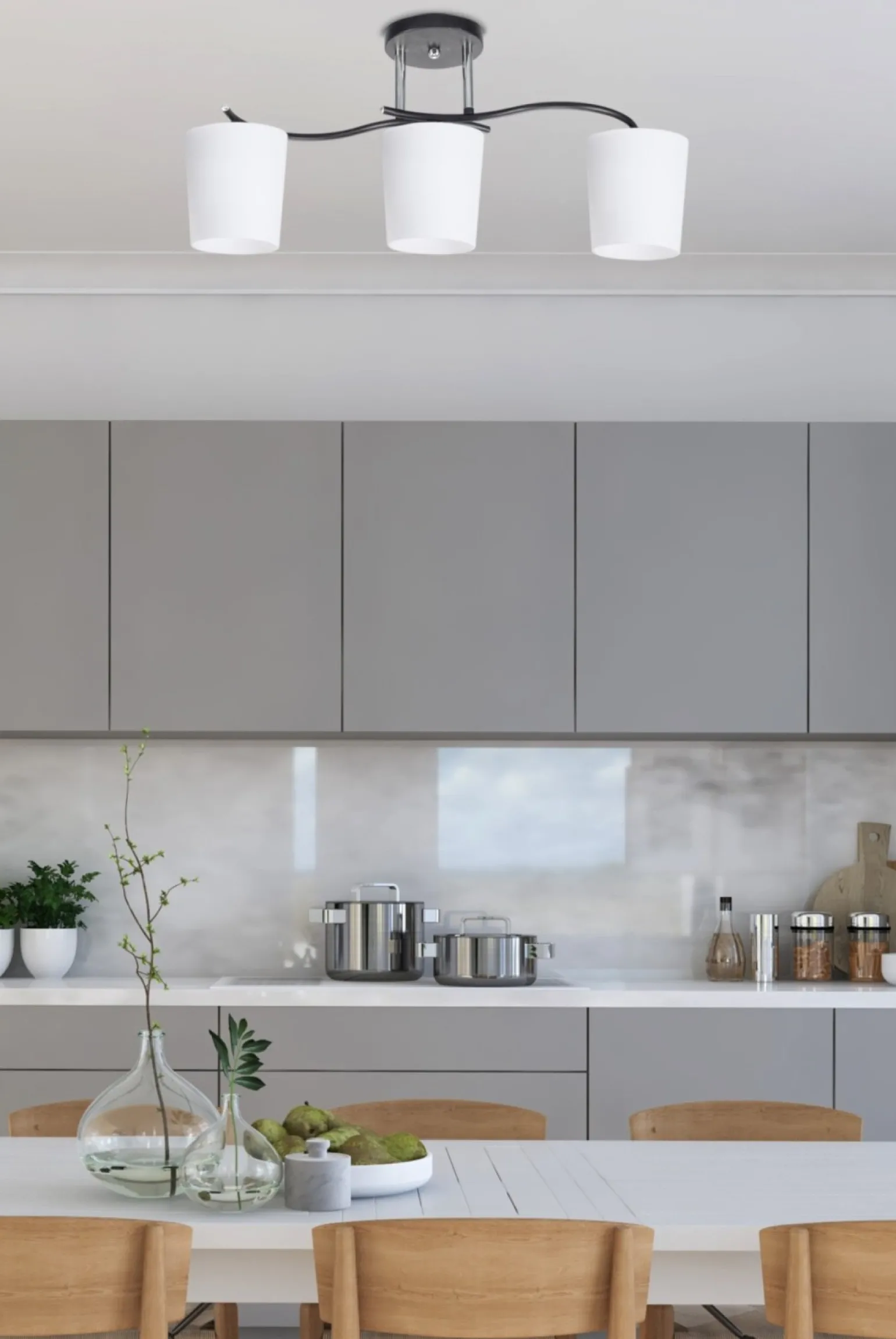 Sklep Kaja Klasyczna lampa sufitowa do sypialni 33-22660 ESNYR | Kaja Oświetlenie